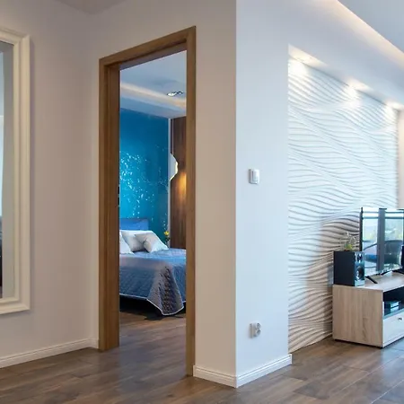 شقة Blue Wave Apartament_walowa_25 City Center غدانسك